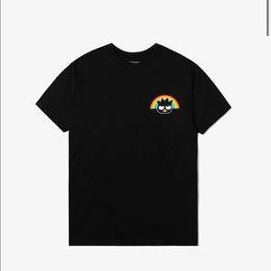 THE HUNDREDS + Sanrio Batdz Maru black T-shirt